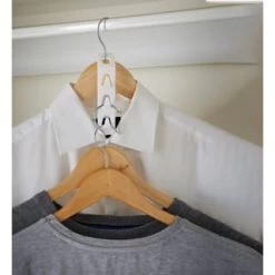 B&M Space Saving Hanger Organisation Hooks 4pk -Home Decor Shop 393906 space saving hanger organisation hooks 2