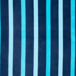 B&M Adult's Beach Towel - Blue Stripes -Home Decor Shop 393917 adult printed beach towel blue stripe 4