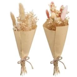 B&M Mini Dried Flower Bunch - Neutral -Home Decor Shop 394317 mini dried bunch group