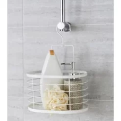 B&M Hanging Bathroom Caddy - White -Home Decor Shop 394579 hanging caddy white