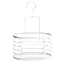 B&M Hanging Bathroom Caddy - White