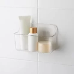 B&M Clear Mount Bathroom Caddy