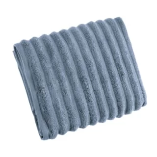 Retreat Knitted Bath Towel - Blue 1 Retreat Knitted Bath Towel - Blue