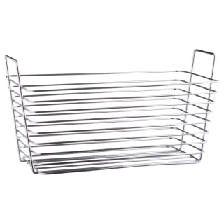 B&M Chrome Rectangle Basket 1 B&M Chrome Rectangle Basket