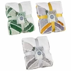 B&M Simply Geo Waffle Throw - Grey 9 B&M Simply Geo Waffle Throw - Grey -Home Decor Shop 394916 394917 394920 simply geo waffle throw group