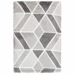 B&M Simply Geo Waffle Throw - Grey 7 B&M Simply Geo Waffle Throw - Grey -Home Decor Shop 394917 simply geo waffle throw grey 2