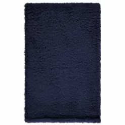 B&M Simply Teddy Navy Rolled Throw -Home Decor Shop 394931 teddy throw navy 4