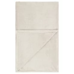 Large Cream Fleece Throw -Home Decor Shop 394986 large cream fleece throw 5