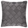 Basket Weave Charcoal Cushion