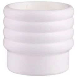 B&M Ceramic Ribbed Vase - Neutral