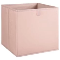 Home Decor Shop -Home Decor Shop 395838 2pk printed lokken storage cubes pink diamond 5
