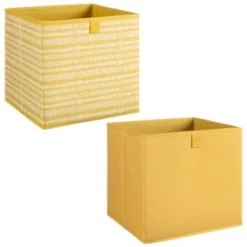Lokken Mark Making Storage Cubes 2pk - Ochre -Home Decor Shop 395847 2pk lokken ochre storage cubes mark making 3