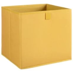 Home Decor Shop -Home Decor Shop 395847 2pk lokken ochre storage cubes mark making 5