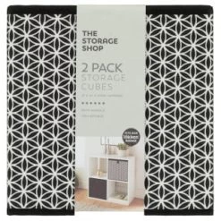 Lokken Mark Making Storage Cubes 2pk - Mono 7 Lokken Mark Making Storage Cubes 2pk - Mono -Home Decor Shop 395850 2pk lokken mono storage cubes mark making 2