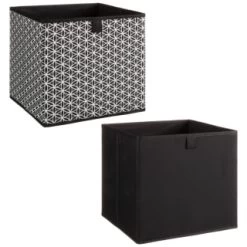 Lokken Mark Making Storage Cubes 2pk - Mono 8 Lokken Mark Making Storage Cubes 2pk - Mono -Home Decor Shop 395850 2pk lokken mono storage cubes mark making 3