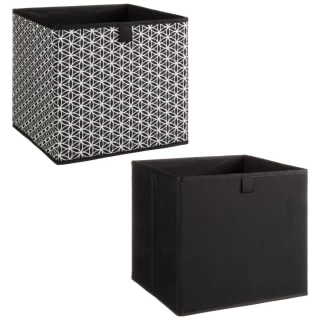 Lokken Mark Making Storage Cubes 2pk - Mono 4 Lokken Mark Making Storage Cubes 2pk - Mono - Image 4