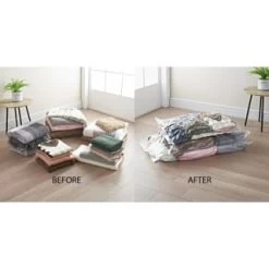 B&M Vacuum Storage Bag 2pk -Home Decor Shop 395865 2pk vacuum storage bag1