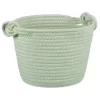 B&M Cara Rope Basket With Handle - Green