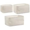 B&M Cord Baskets 3pk