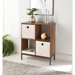 Lokken Teddy Storage Cubes 2pk - Cream -Home Decor Shop 395965 2pk teddy lokken storage cubes cream