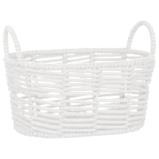 B&M Rope Basket - White 1 B&M Rope Basket - White