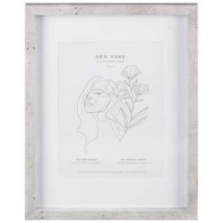 B&M Concrete Effect Photo Frame A4