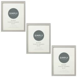 Simply Everyday 8 X 10" Block Frames 3pk - Grey