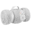 Simply Kids Teddy Throw - Light Grey